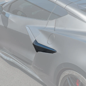 C8 Z06 Carbon Fiber Door Scoop
