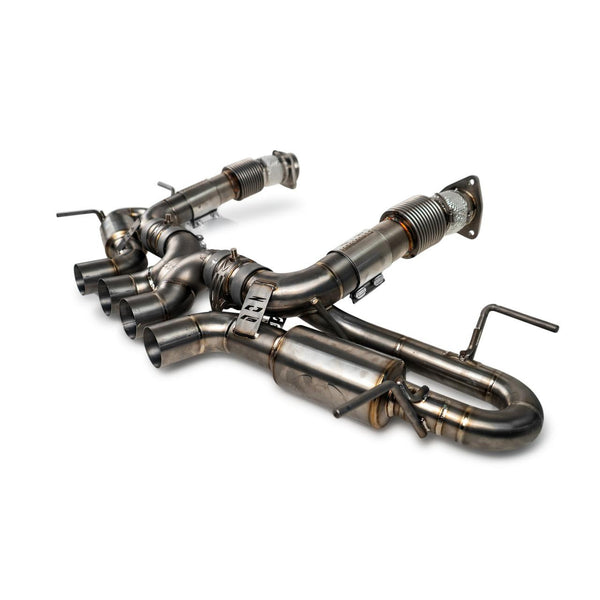 Fabspeed Chevrolet Corvette C8 Z06 Titanium Valvetronic Cat-Back Exhaust System (2023+)