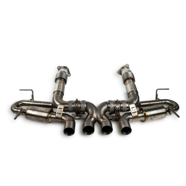 Fabspeed Chevrolet Corvette C8 Z06 Titanium Valvetronic Cat-Back Exhaust System (2023+)