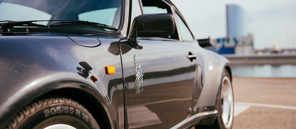 Emblem "Lady Liberty" Statue Of Liberty 1PC | Stainless Steel, Choose Finish