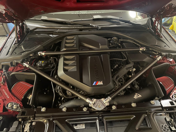 Black Market Race G8X S58 Carbon Fiber Strut Brace G80, M3, G82, M4, G87 M2