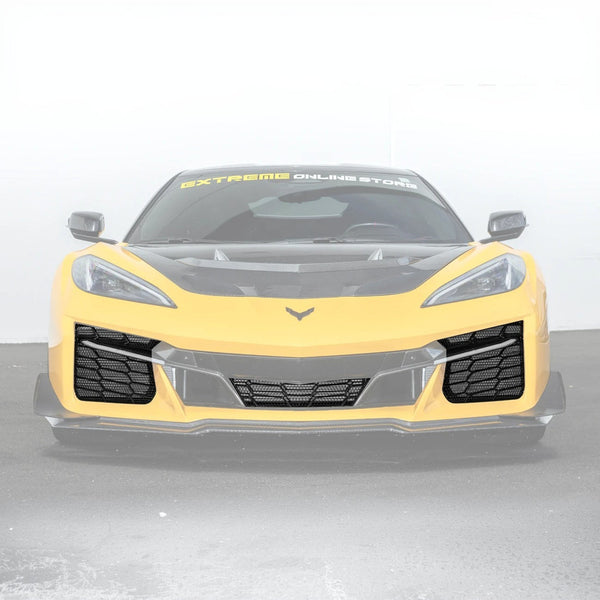 Corvette C8 Z06 / ZR1 / ERay Factory Style Front Radiator Mesh Grille Guard