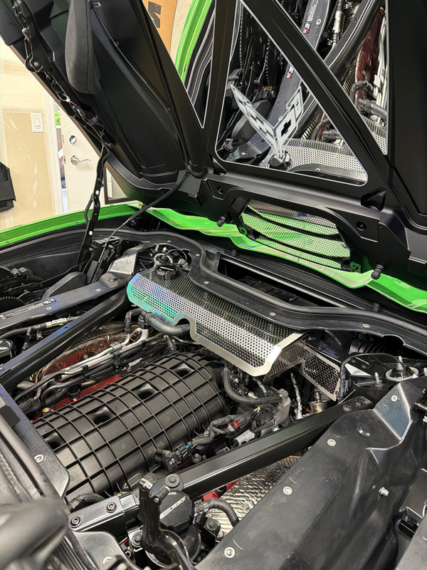 HTC C8 Corvette Water Tank Cover Perforated with cap