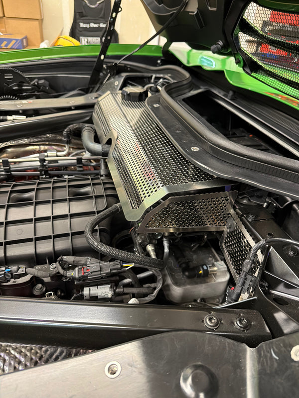 HTC C8 Corvette Water Tank Cover Perforated with cap