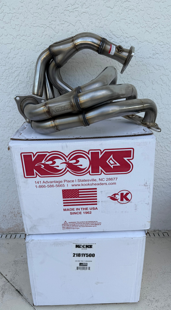 Kooks 23+ Chevrolet C8 Corvette Z06 LT6 1-7/8in. x 2in. Stainless Steel Tri-Y Headers