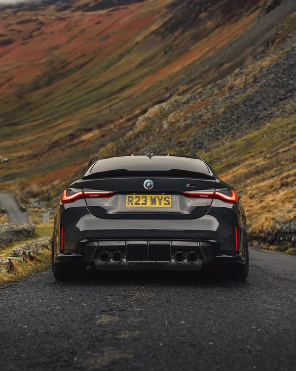 AutoID by TRE OEM Style Carbon Fiber Rear Diffuser