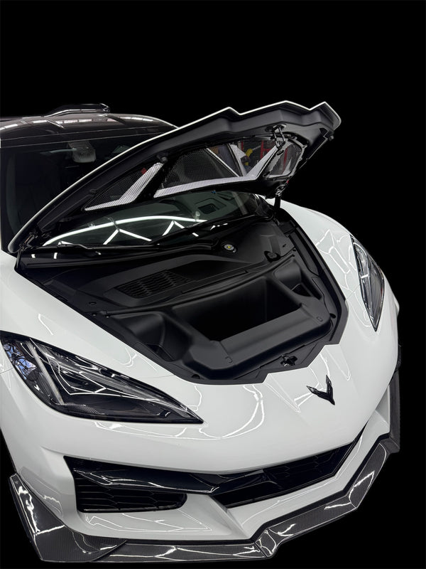 OEM Functional C8 ZR1 Hood With All Hardware and Ducts