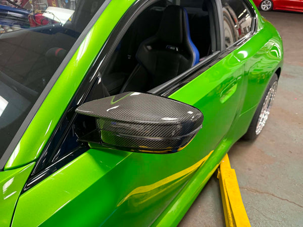 G8X Dry Carbon Fiber Mirror Caps