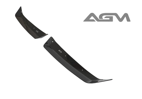 AGM C8 Z06 / ERay Visible Carbon Spoiler Wicker Extensions