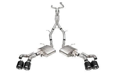 2022+ 3.0 Inch Cat Back Exhaust System Twin 4.5 Inch Tips for Cadillac CT5 V Blackwing