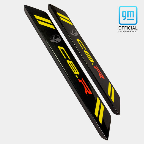 AMT C8 Corvette Carbon Flash C8R Door Sill Plate Covers