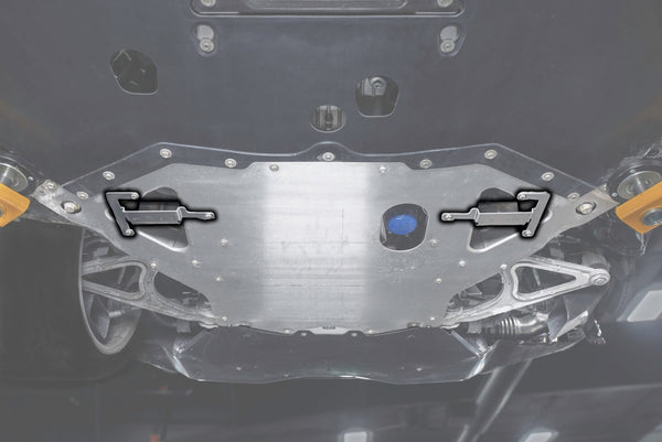 Paragon C8 Corvette Underbody Air Deflector - Includes LH & RH Side