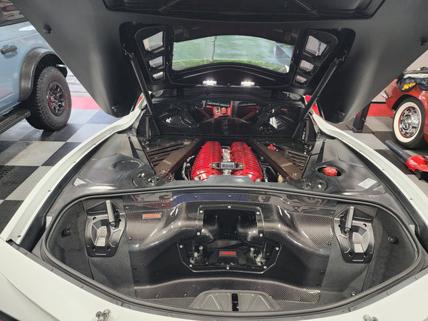 Corsa 23+ Chevrolet Corvette C8 Z06 Carbon Fiber Air Intake w/ DryTech Filter