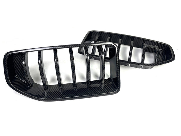 G87 M2 AD STYLE DRY CARBON FIBER GRILL