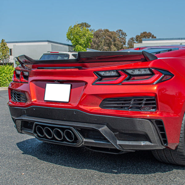 Corvette C8 Z06 / E-RAY Carbon Fiber Rear Diffuser