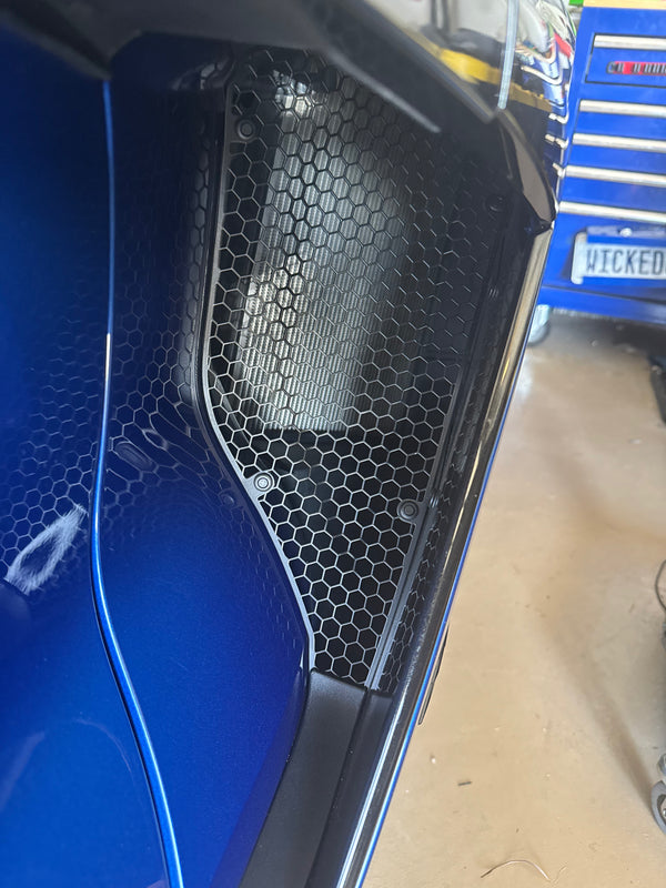 Scrape Armor Side Radiator Guards - Corvette C8 Z06 / E-Ray