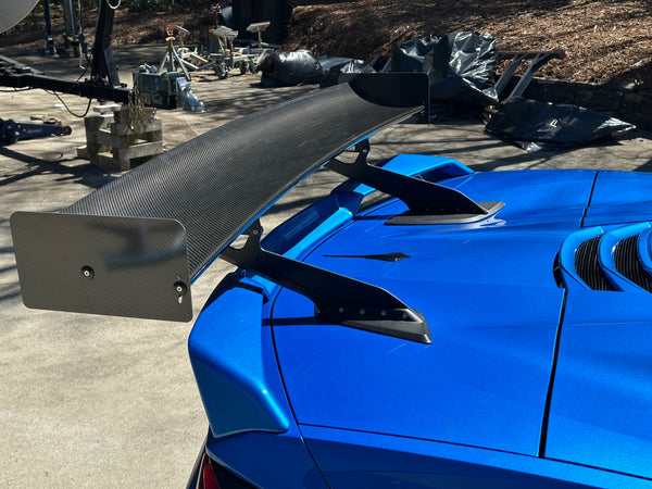 Verus Engineering C8R Rear Wing Kit - C8 Corvette Coupe or Convertible