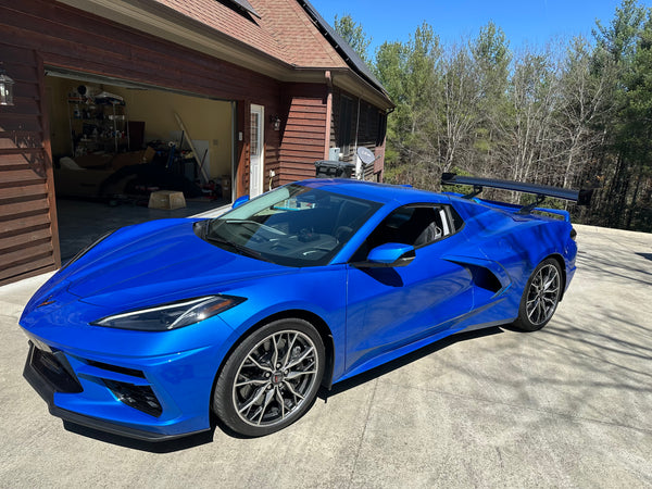 Verus Engineering C8R Rear Wing Kit - C8 Corvette Coupe or Convertible