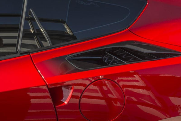 2014-2019 Corvette C7 Stingray - Rear Quarter Vent Sport Fade Graphic 2Pc | Premium Vinyl