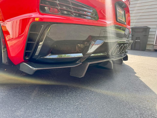 AGM C8 Corvette Z06/ERay Diffuser Blades