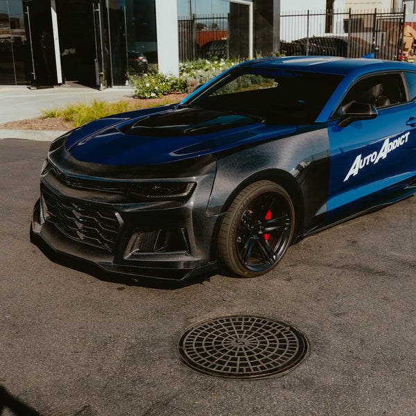 2017-2025 Chevy Camaro ZL1 OEM Gloss Carbon Fiber Fenders