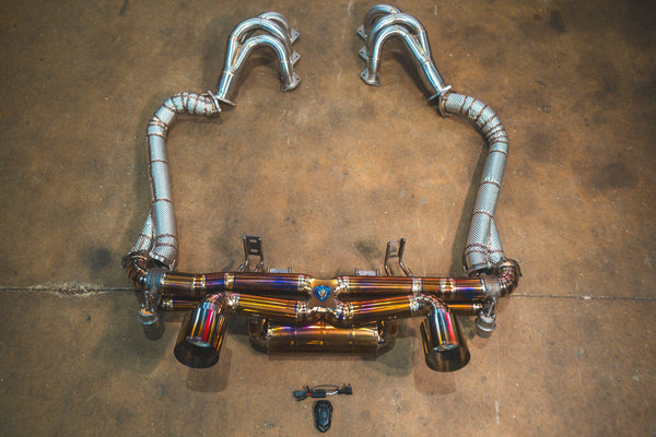 Valvetronic Valved Sport Exhaust System for Porsche 718 GT4 / GTS/ Boxster Spyder