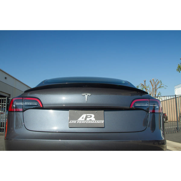 Garage Sale - Carbon Fiber Rear Deck Spoiler Tesla Model 3 2017 - 2023