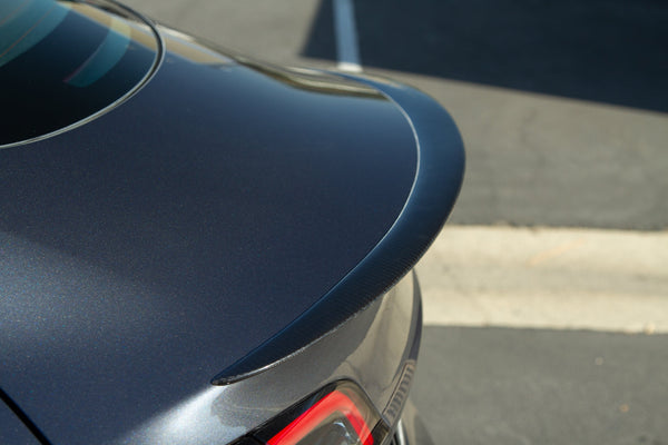 Garage Sale - Carbon Fiber Rear Deck Spoiler Tesla Model 3 2017 - 2023