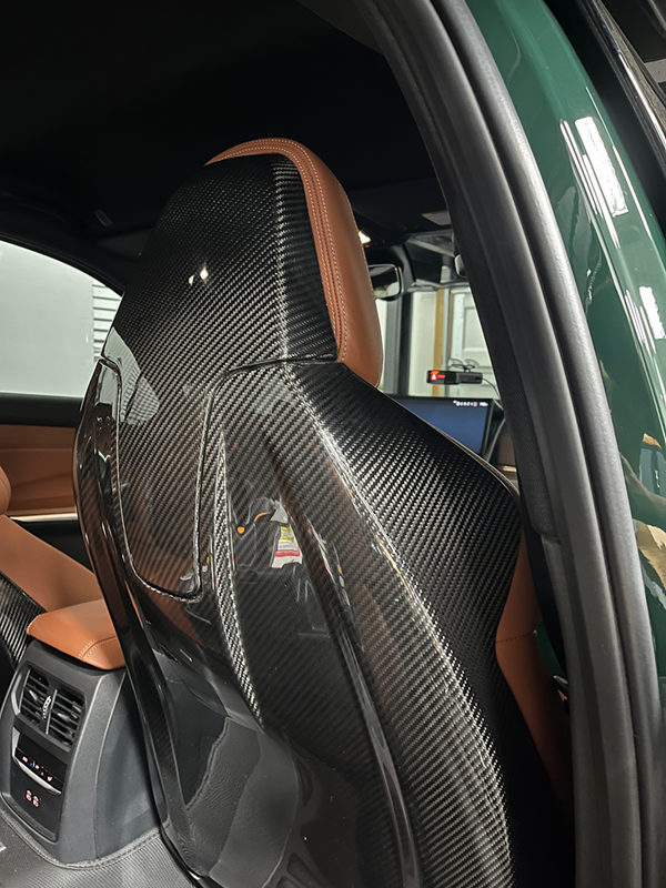 G8X Dry Carbon Fiber Seat Back Replacement Set