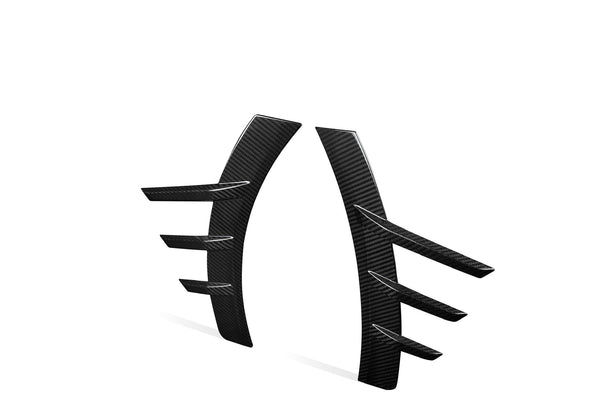 M2 G87 Coupe MP Style Dry Carbon Fiber Rear Side Spats