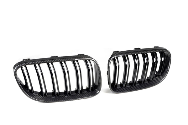 3 Series E92/E93 LCI Coupe Double Slat Dry Carbon Fiber Grill