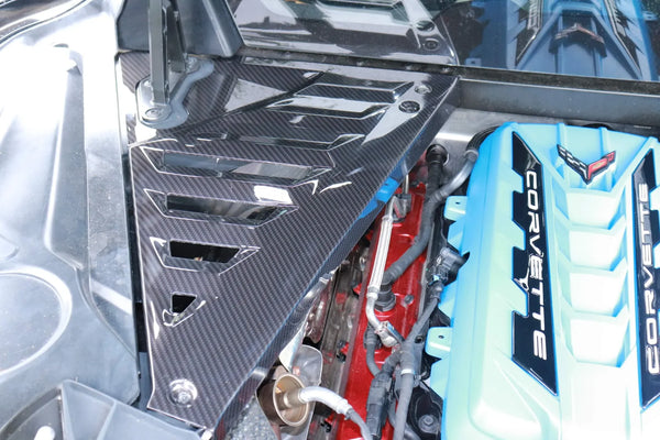 Corvette C8 and Z06 Rear Engine Bay CUSTOM Filler Panels 2 Pieces