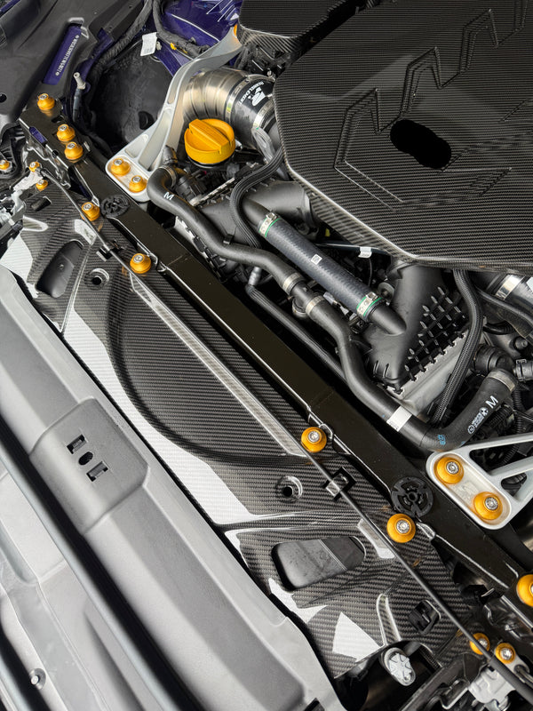 G90/G99 M5 OEM Style Dry Carbon Fiber Cooling Shroud