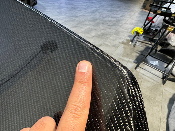 OPEN BOX 2016-2024 Camaro Carbon Fiber Trunk Double Sided Decklid With Integrated Spoiler