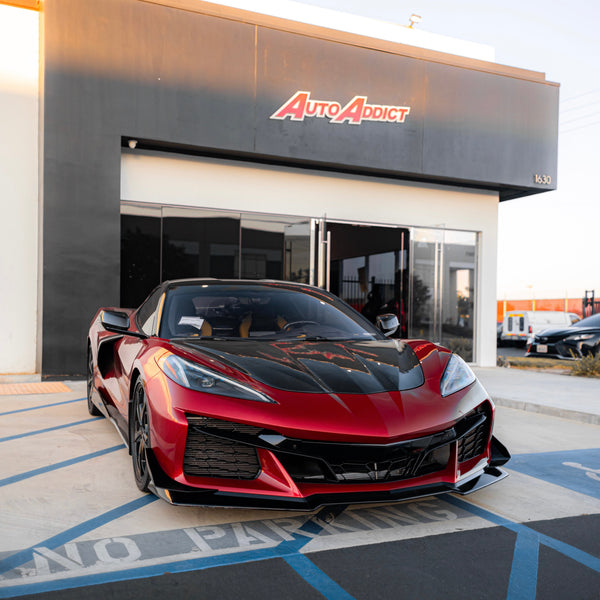 2020-2024 Corvette C8 Stingray Z06 Track Package 15pcs Full Conversion Front Bumper Body Kit