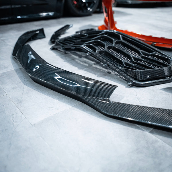 2017-2023 CAMARO ZL1 1LE CARBON FIBER FRONT CHIN SPLITTER
