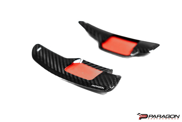 Paragon Performance C8 Corvette Paddle Shifter Covers - Carbon Fiber