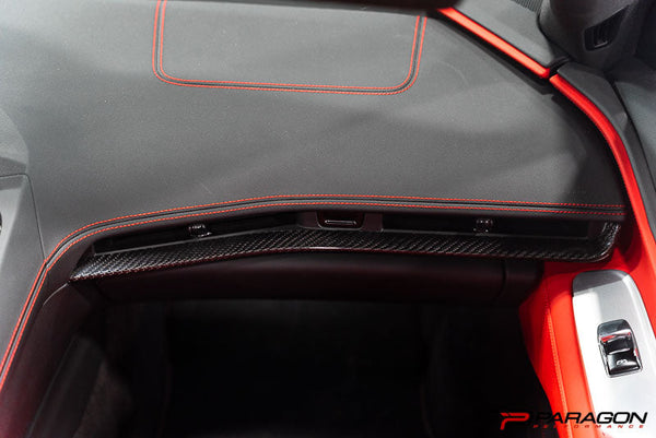 Paragon Performance C8 Corvette 3 Piece Carbon Fiber Interior Trim