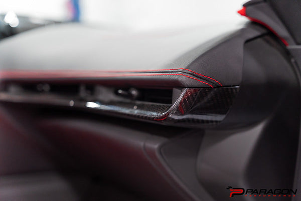 Paragon Performance C8 Corvette 3 Piece Carbon Fiber Interior Trim