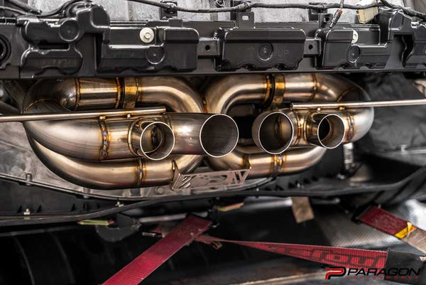 Paragon Performance C8 Corvette 5.5L & 6.7L Center Exit Exhaust