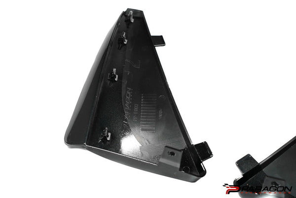 Paragon Performance C8 Stingray Corvette Extended Splash Guards - Carbon Flash