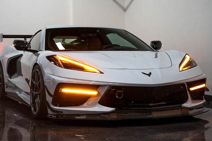 C8 Corvette LED Grille Bezel Light Bars