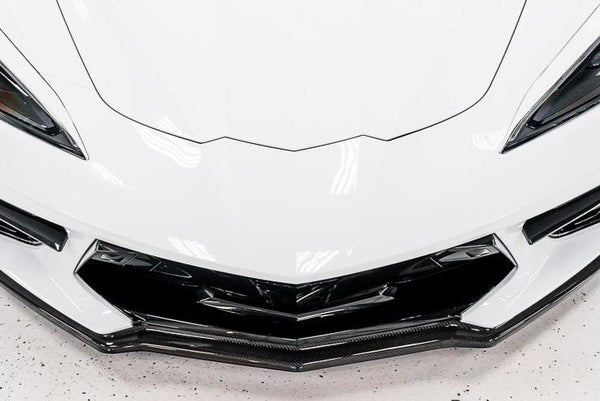 Paragon Performance C8 Corvette Carbon Fiber 3pc Front Lip/Spoiler