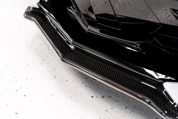 Paragon Performance C8 Corvette Carbon Fiber 3pc Front Lip/Spoiler