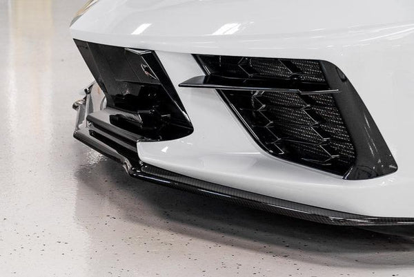 Paragon Performance C8 Corvette Carbon Fiber 3pc Front Lip/Spoiler