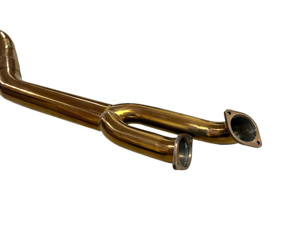 MAD BMW M3 M4 S58 G80 G82 Resonated Single Midpipe Titanium