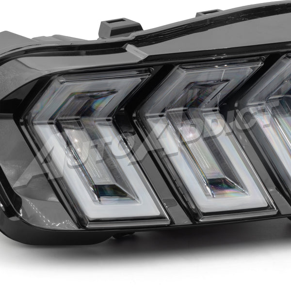 2015-2023 Mustang S550 Heritage-X™ RGB Taillights Amber Turn Signal Sequential w/ Animation