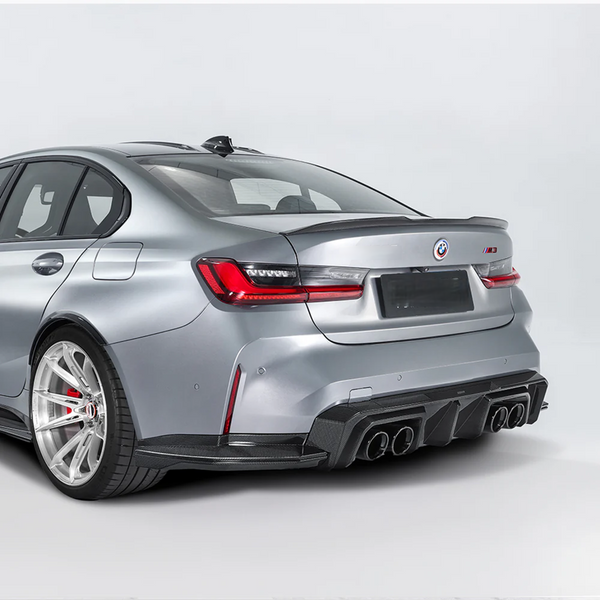 G8X SQ-B Style Dry Carbon Fiber Rear Diffuser Set