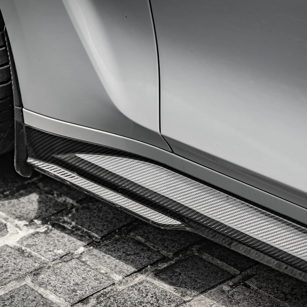 G8X SQ Style Carbon Fiber Side Skirts