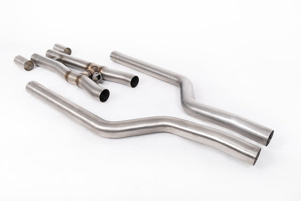 Milltek Active Center H Pipe & Front Silencer Bypass for BMW F90 M5